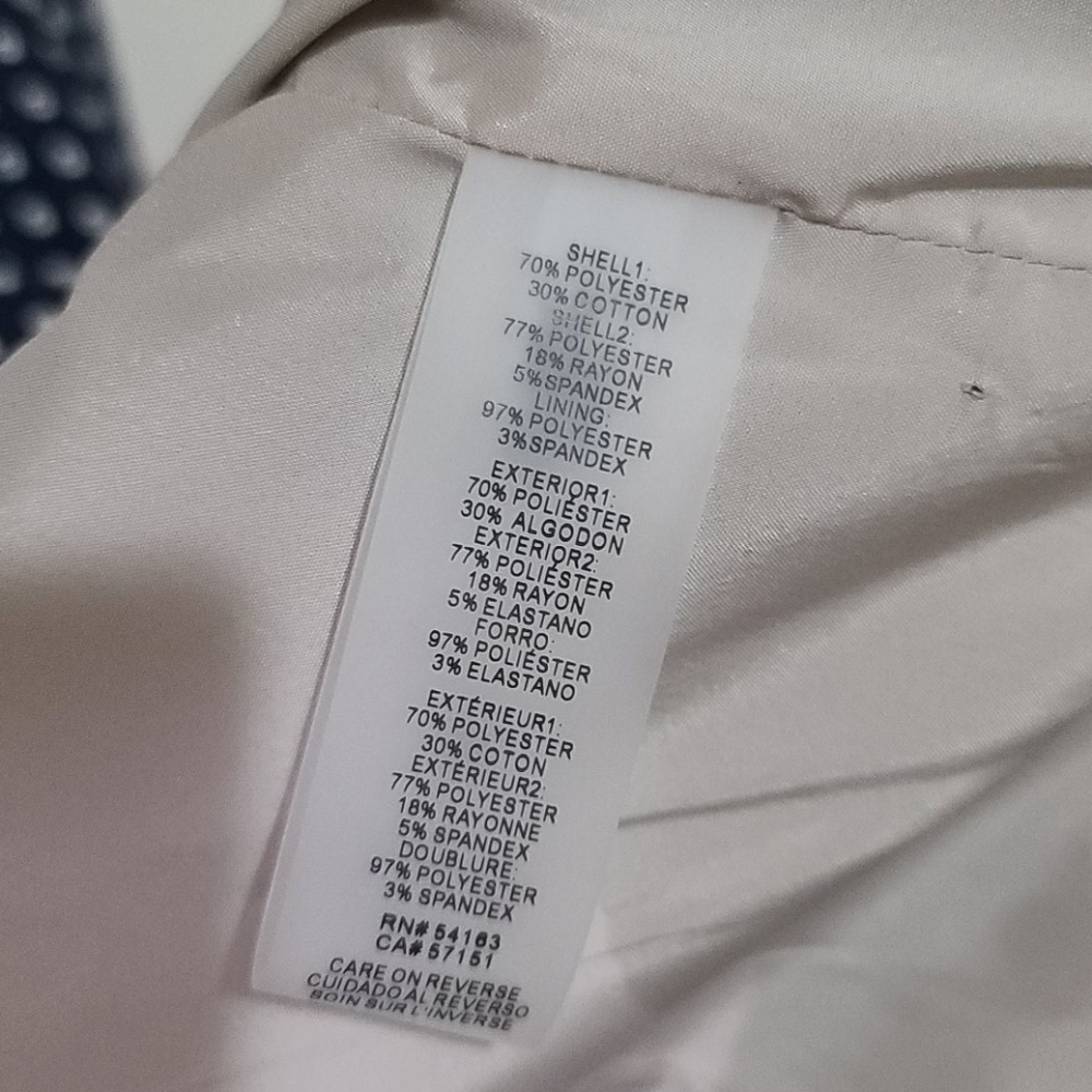 Tommy Hilfiger Suit Separate dress blazer, sz 10 P - Picture 6 of 6